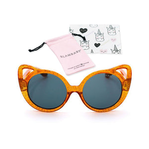 GlamBaby Aliyah - cat eye glitter sunglasses for kids 100% UV protection –  officialglambaby