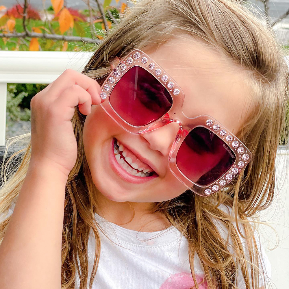 GlamBaby Bella Gem Stylish Glam Kids Sunglasses 100 UV Protection