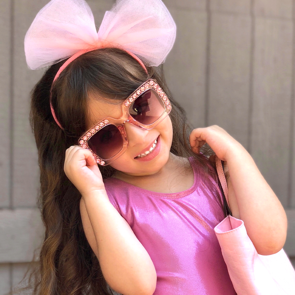 GlamBaby Bella Gem Stylish Glam Kids Sunglasses 100 UV